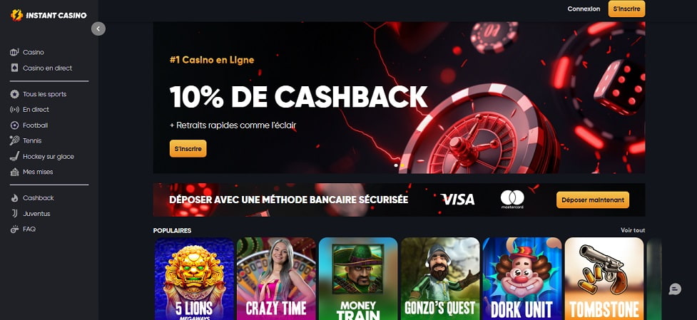 Instant casino